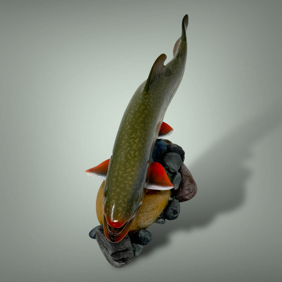 Dolly Varden Arctic Char sculpture