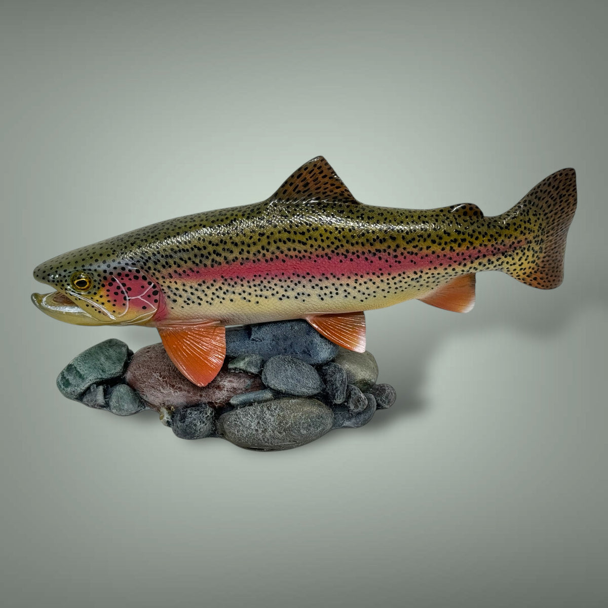 Rainbow Trout River Sculpture 1