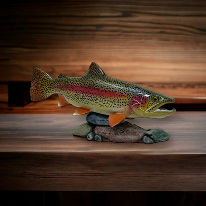 Rainbow Trout River Sculpture 1