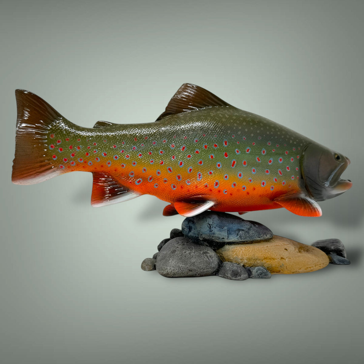 Dolly Varden Arctic Char sculpture