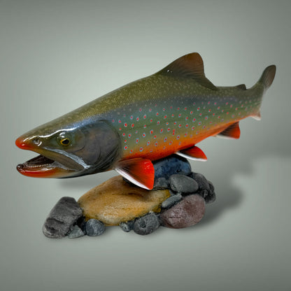 Dolly Varden Arctic Char sculpture