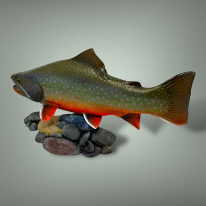Dolly Varden Arctic Char sculpture