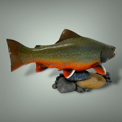 Dolly Varden Arctic Char sculpture