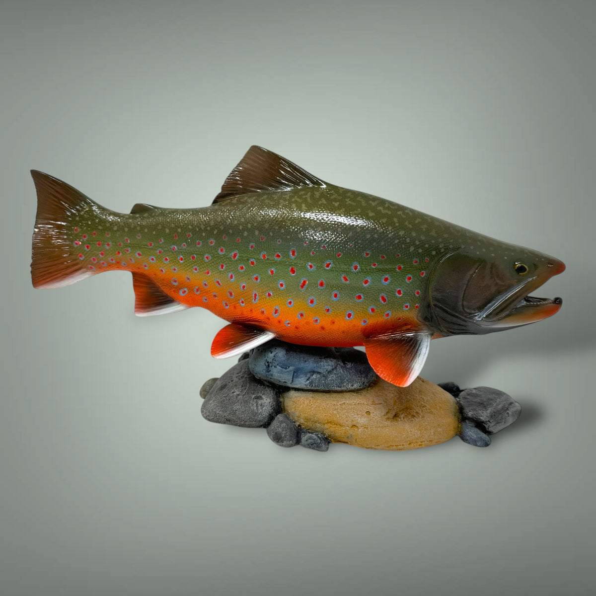 Dolly Varden Arctic Char sculpture