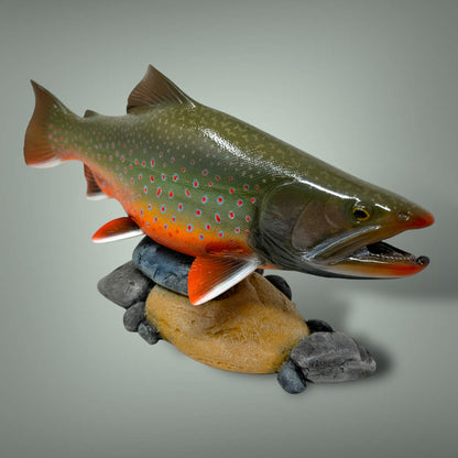 Dolly Varden Arctic Char sculpture