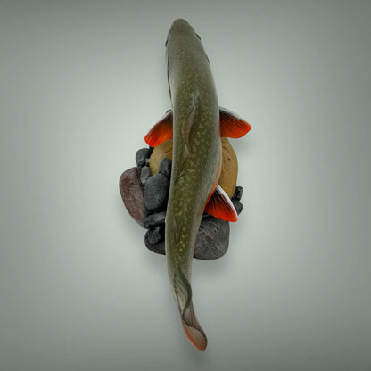 Dolly Varden Arctic Char sculpture