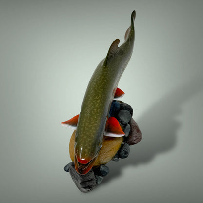 Dolly Varden Arctic Char sculpture