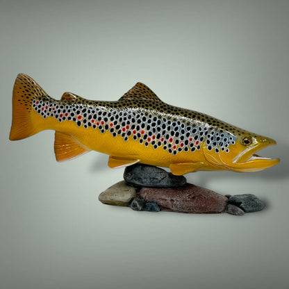 Brown Trout Sculpture