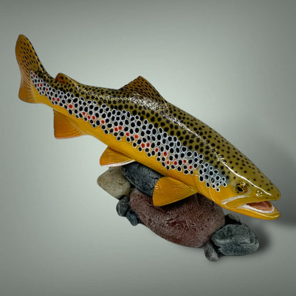 Brown Trout Sculpture