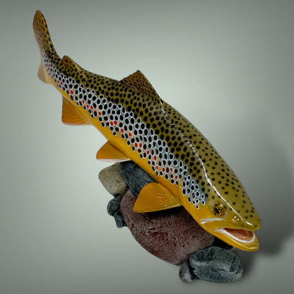 Brown Trout Sculpture