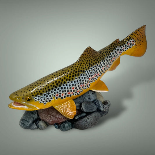 Brown Trout Sculpture