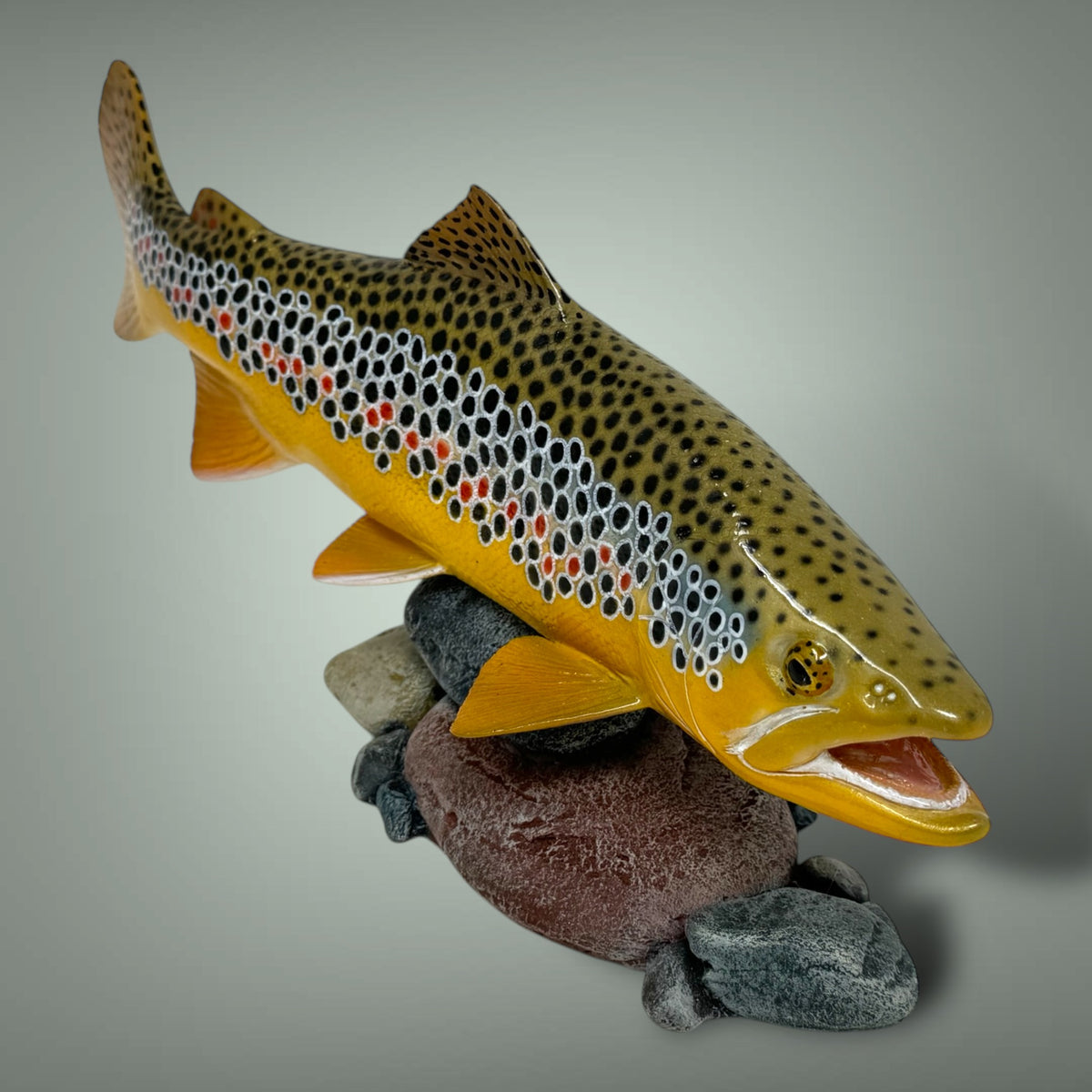Brown Trout Sculpture