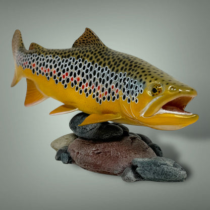 Brown Trout Sculpture