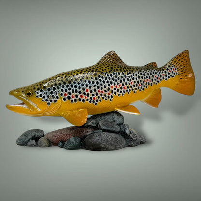 Brown Trout Sculpture