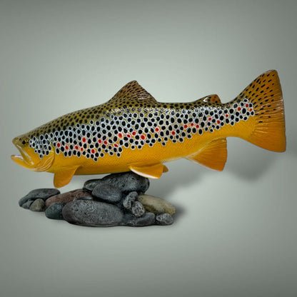 Brown Trout Sculpture