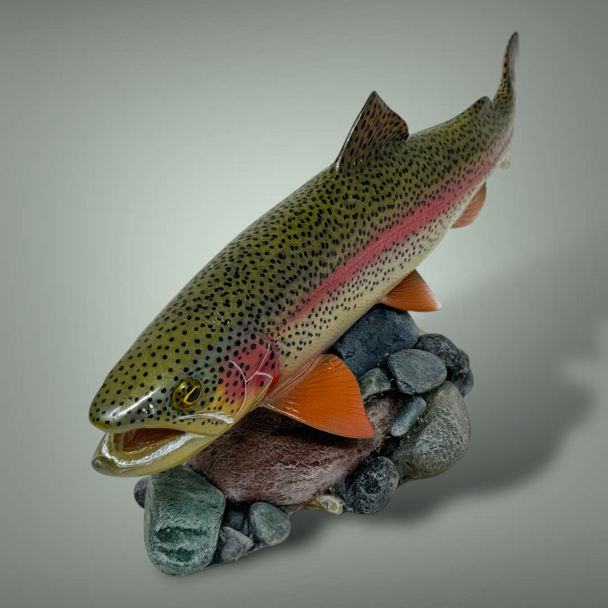 Rainbow Trout River Sculpture 1