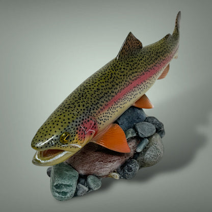 Rainbow Trout River Sculpture 1