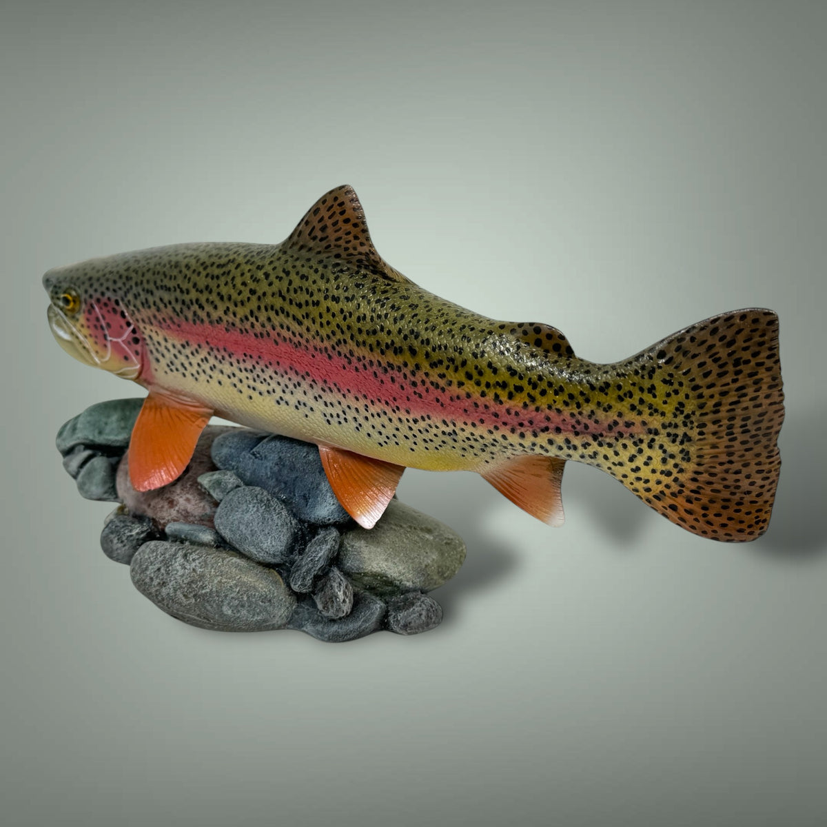 Rainbow Trout River Sculpture 1