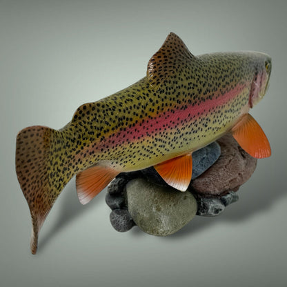 Rainbow Trout River Sculpture 1