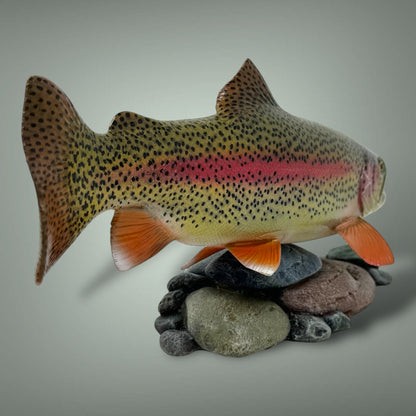 Rainbow Trout River Sculpture 1