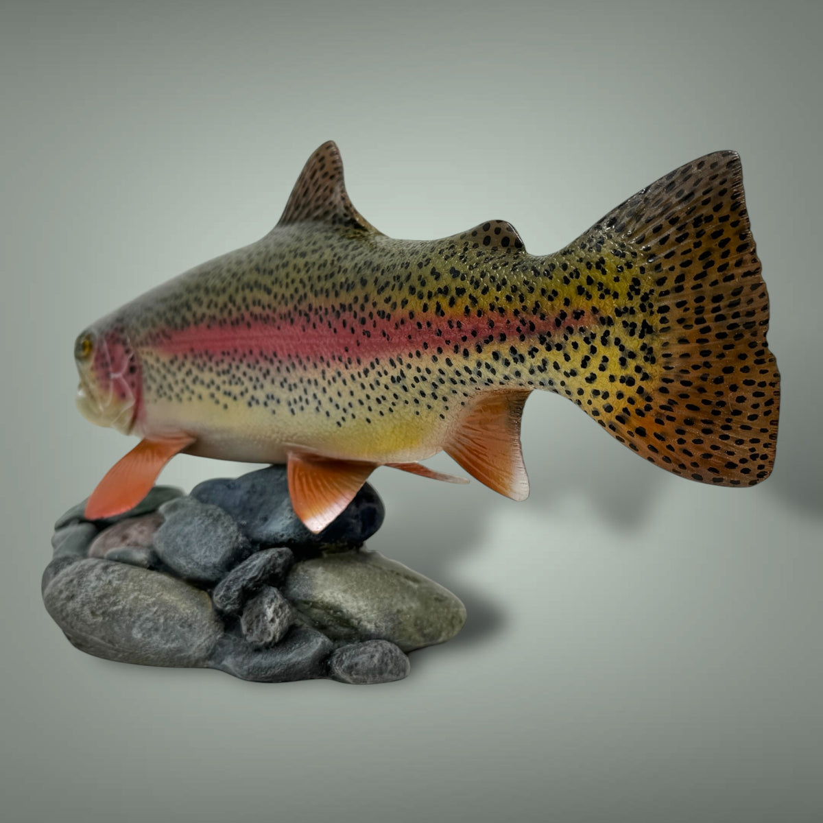 Rainbow Trout River Sculpture 1