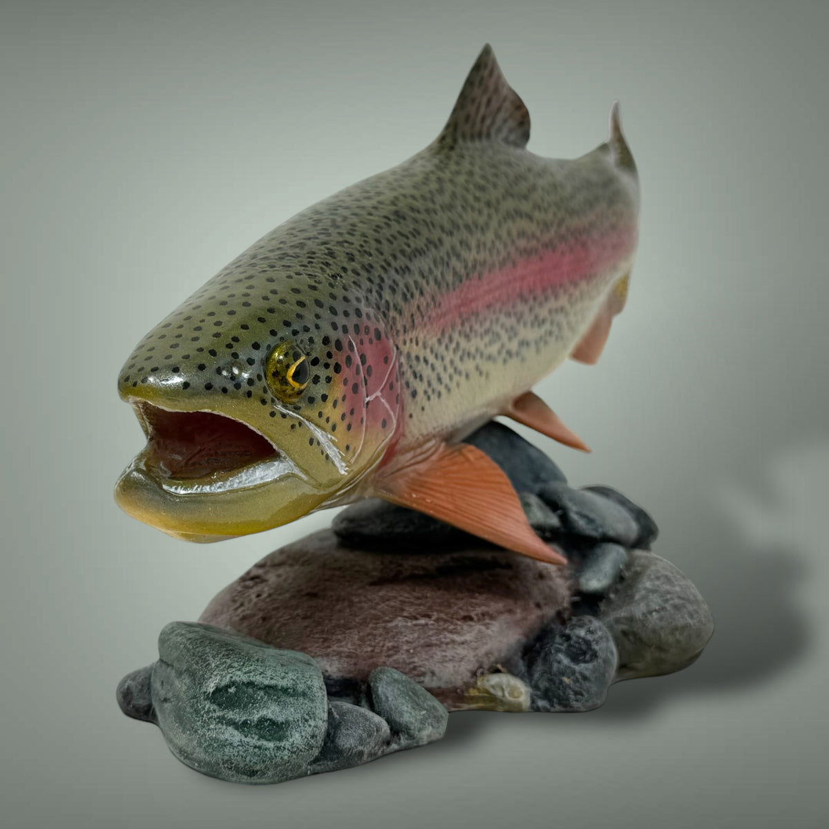 Rainbow Trout River Sculpture 1