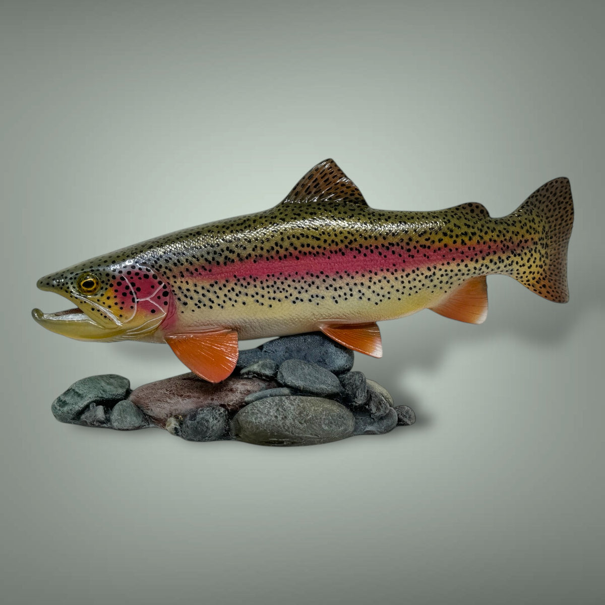 Rainbow Trout River Sculpture 1