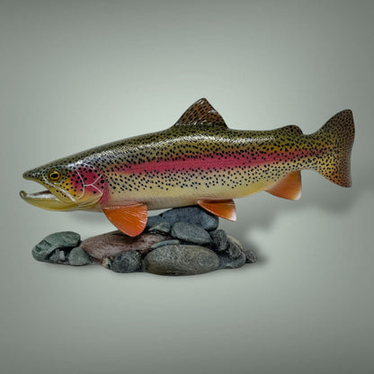 Rainbow Trout River Sculpture 1