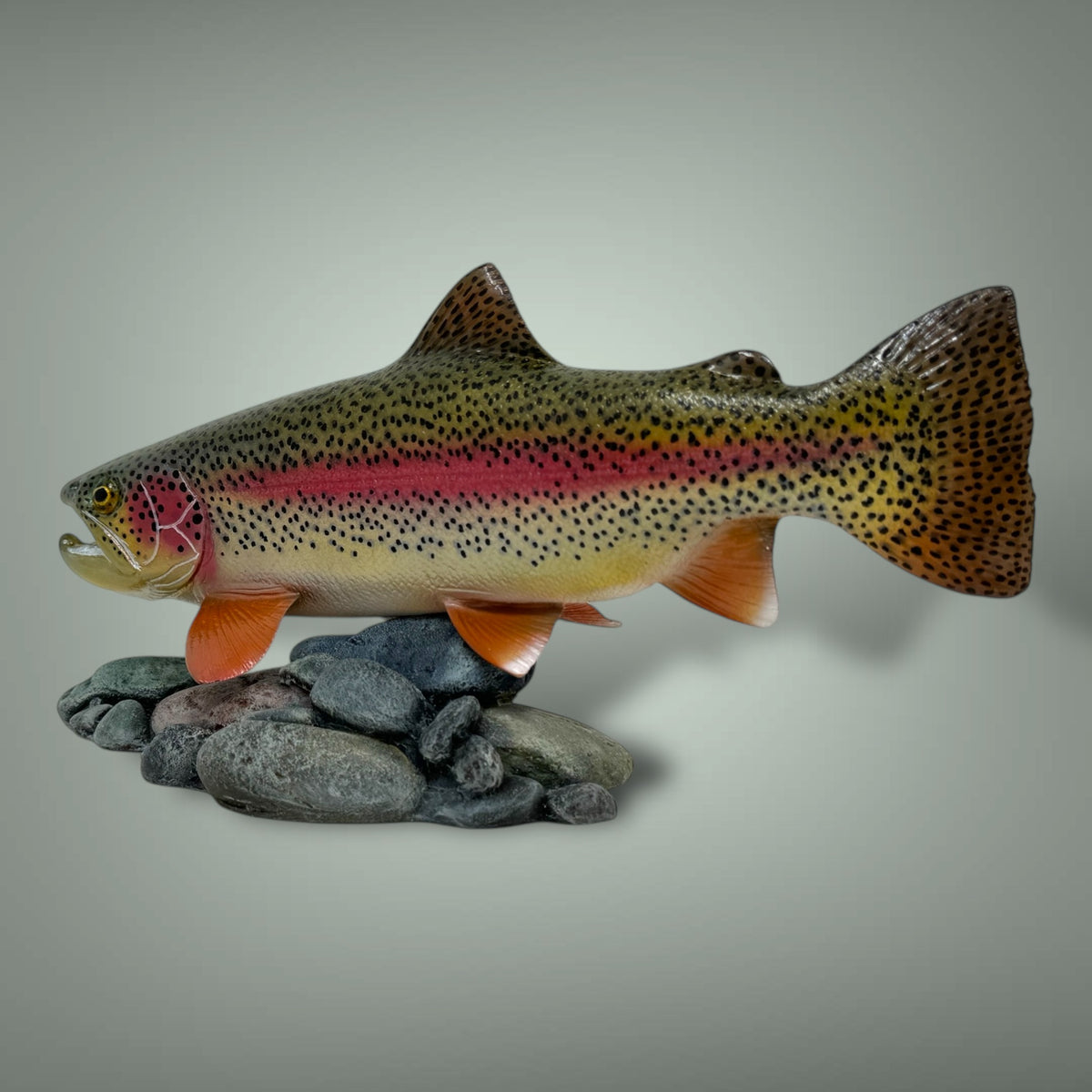 Rainbow Trout River Sculpture 1