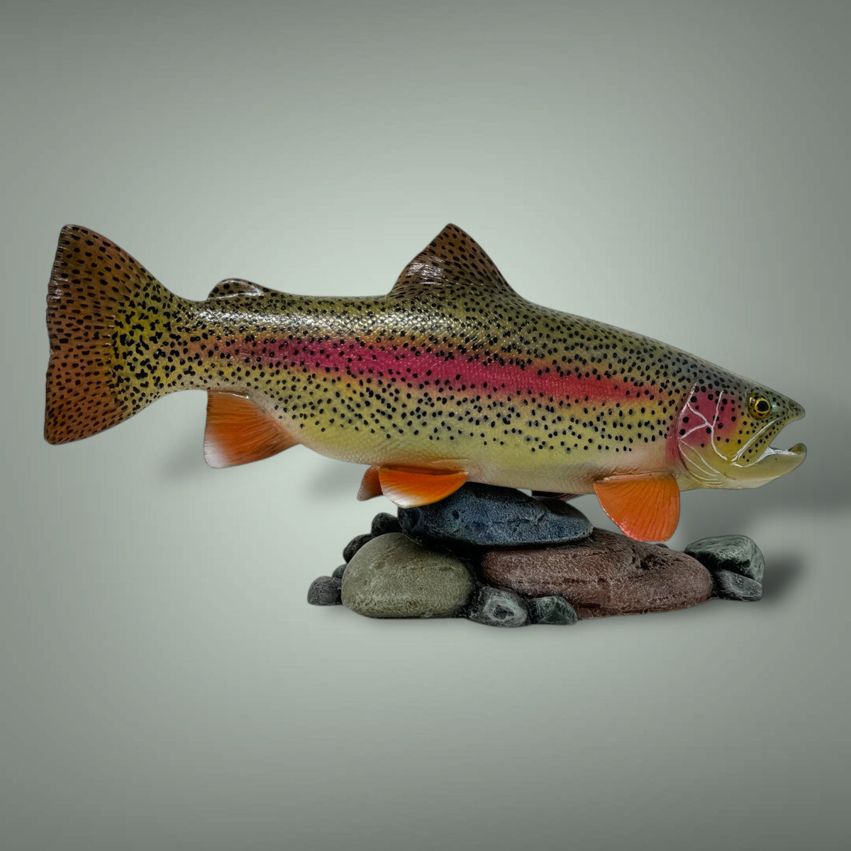 Rainbow Trout River Sculpture 1