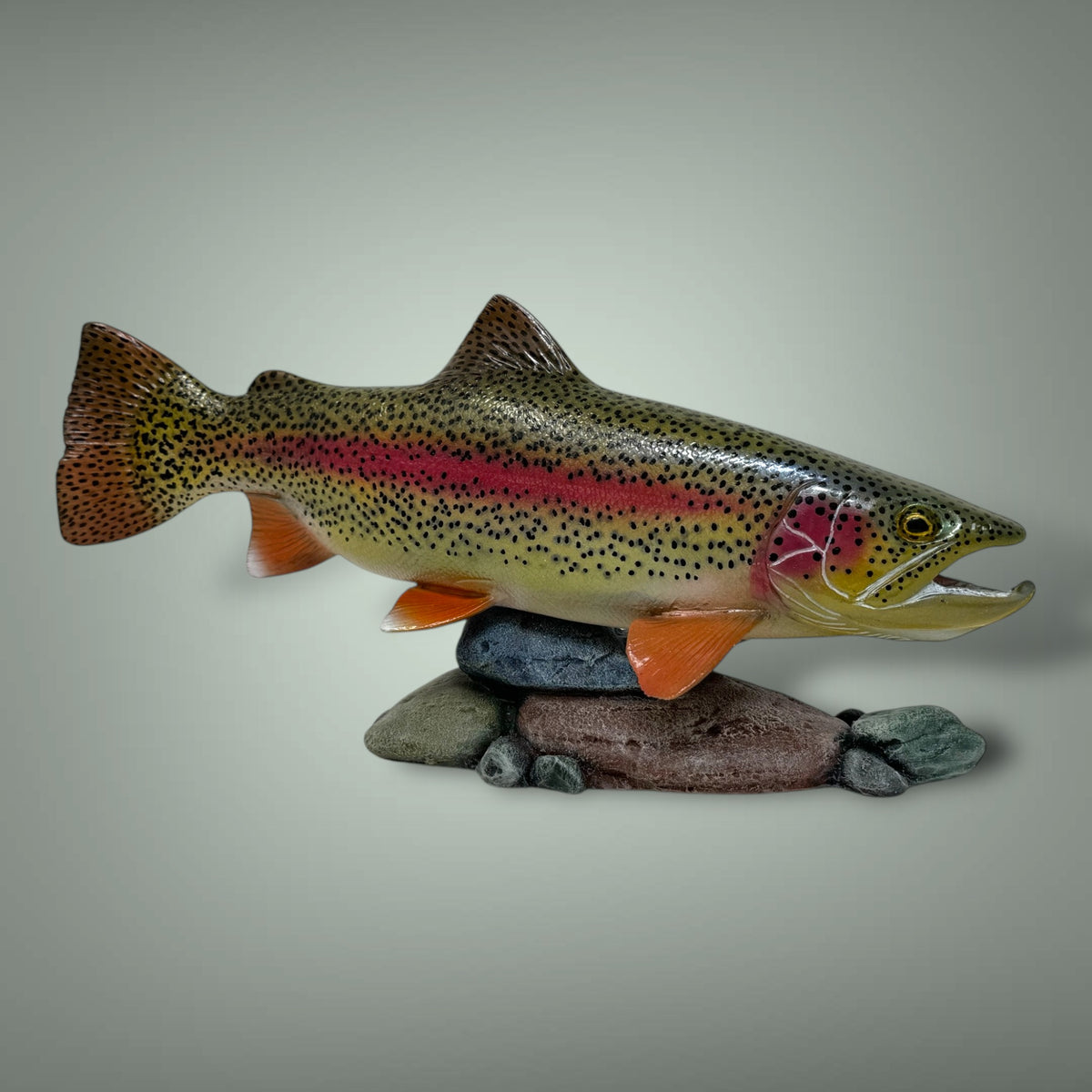 Rainbow Trout River Sculpture 1