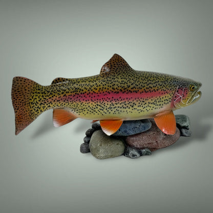 Rainbow Trout River Sculpture 1