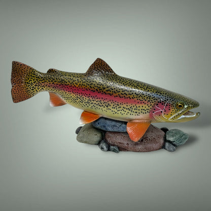Rainbow Trout River Sculpture 1