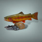 Golden Trout 7” pedestal mount sculpture